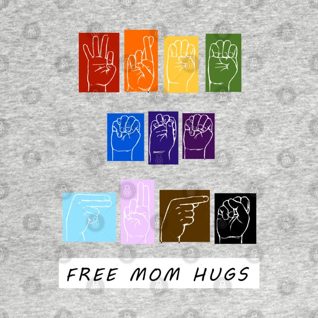 FREE MOM HUGS by CyndisArtInTheWoods